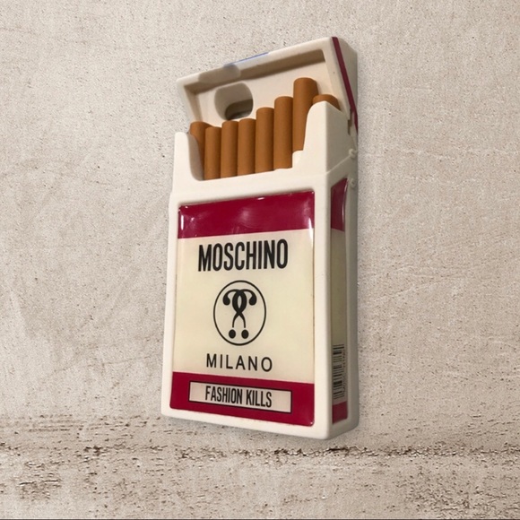 Moschino Fashion Kill Cigarette iPhone 7 Case - Picture 3 of 8